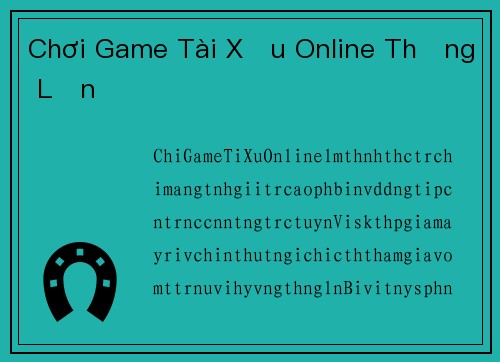 Chơi Game Tài Xỉu Online Thắng Lớn