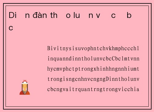 Diễn đàn thảo luận về cờ bạc
