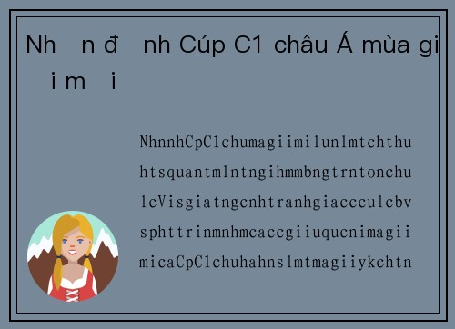 Nhận định Cúp C1 châu Á mùa giải mới