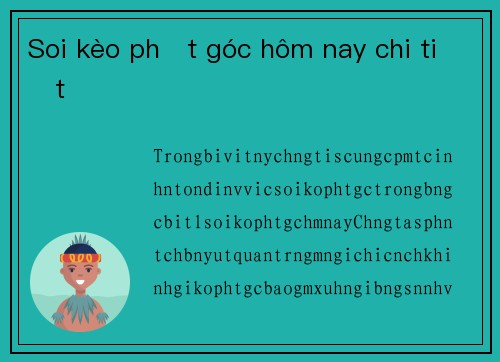 Soi kèo phạt góc hôm nay chi tiết
