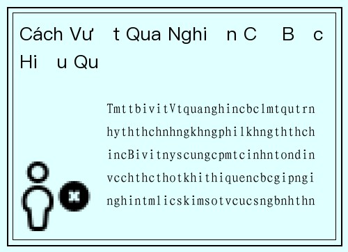Cách Vượt Qua Nghiện Cờ Bạc Hiệu Quả