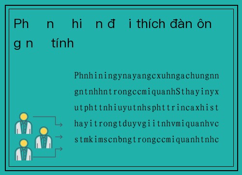 Phụ nữ hiện đại thích đàn ông nữ tính